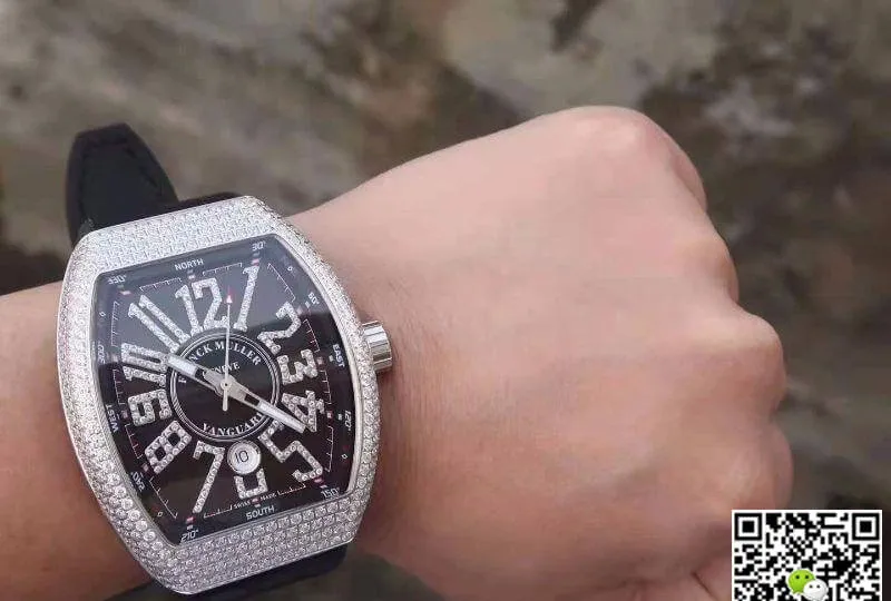 Franck Muller Vanguard V45.SC.DT.D.NBR.CD.5N.NR 1:1 Best Edition Replica Watch Swiss ETA2824-2